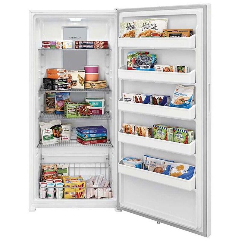 Frigidaire 33 in. 20.0 cu. ft. Garage-Ready Upright Freezer with Adjustable Shelves - White, , hires