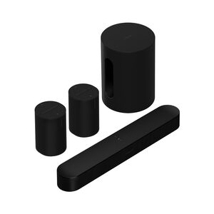 Sonos Immersive Set with Beam - Beam G2 & Sub Mini & (2) Era 100, , hires