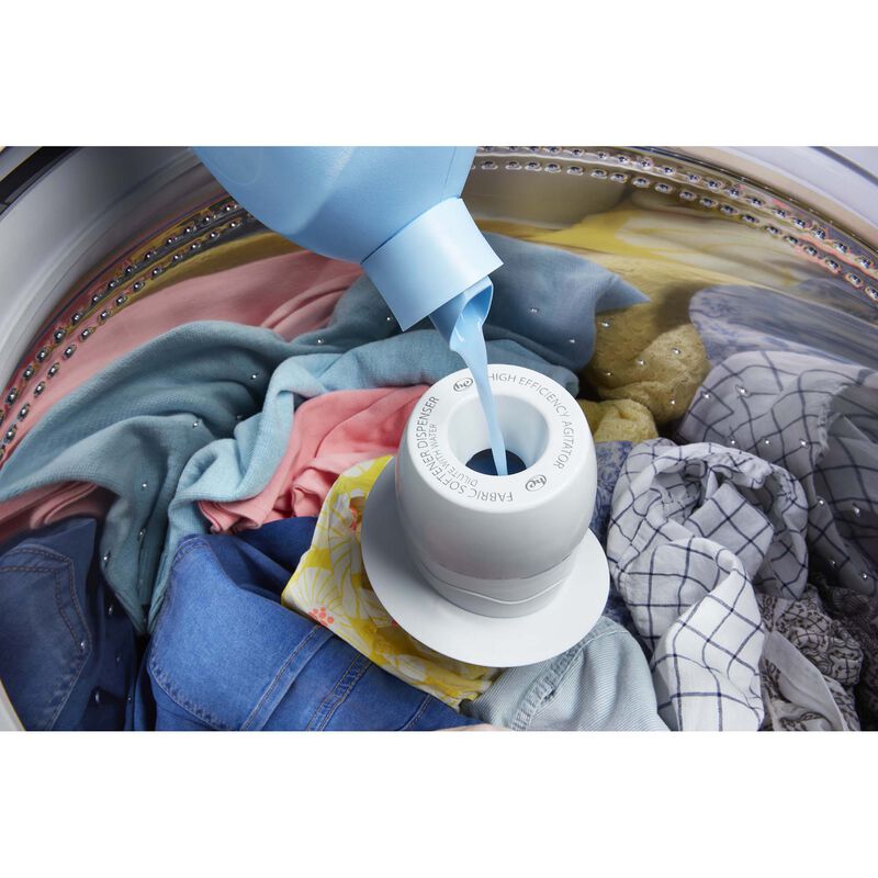 Whirlpool 28 in. 3.8 cu. ft. Top Load Washer with Agitator & Soil Level Selection - White, , hires