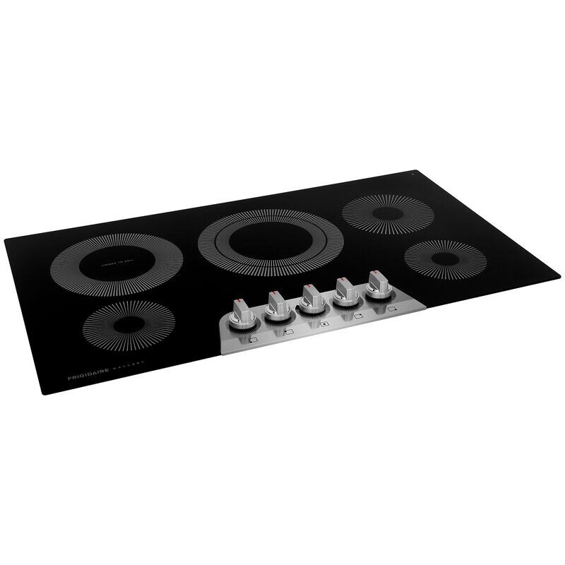 Frigidaire Gallery 36 in. 5-Burner Electric Cooktop with Simmer Burner & Power Burner - Stainless Steel, , hires