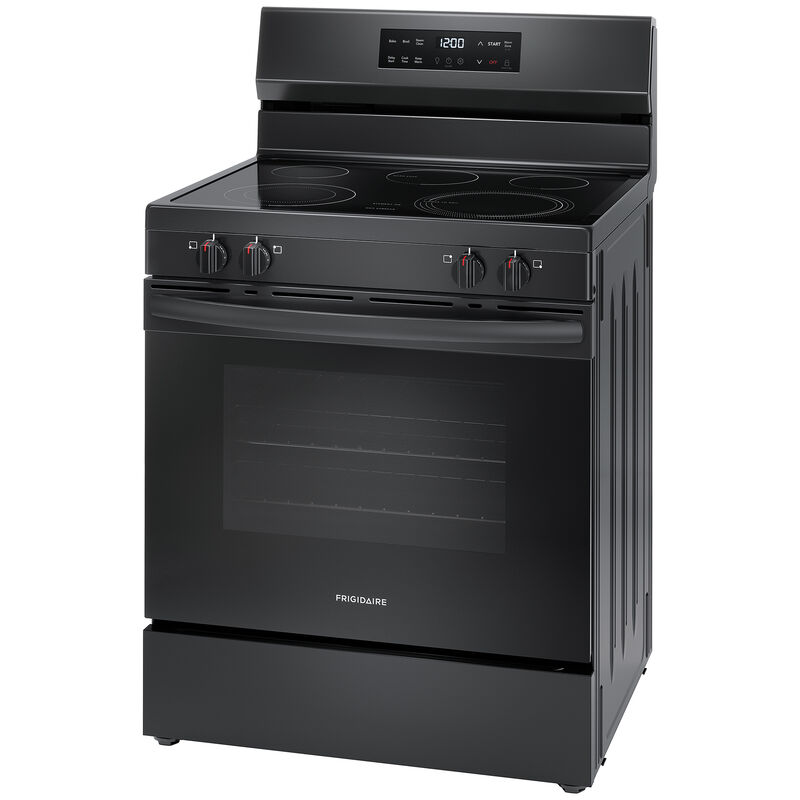 Frigidaire 30 in. 5.3 cu. ft. Electric Range with Smoothtop Burners - Black, , hires
