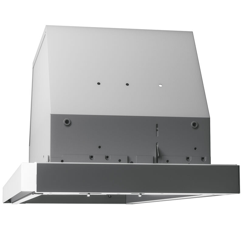 Zephyr 30 in. Convertible Slide-Out Style Range Hood with 500 CFM, 3 Fan Speeds & 2 LED Lights - White, , hires