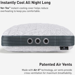 BEDGEAR Storm 1.0 Performance Standard Size Pillow, , hires