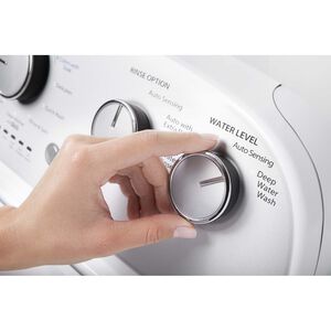 Whirlpool 28 in. 3.8 cu. ft. Top Load Washer with Agitator & Soil Level Selection - White, , hires