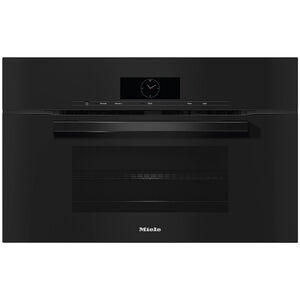 Miele 30" 1.5 Cu. Ft. Electric Smart Wall Oven with Standard Convection - Obsidian black, , hires