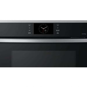 Samsung 30 in. 10.2 cu. ft. Smart Top Control SteamElectric Double Wall Oven with Dual Convection - Stainless Steel, , hires