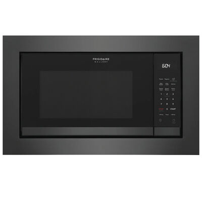 Frigidaire Gallery 24 in. 2.2 cu. ft. Built-In Microwave with Sensor Cooking - Black Stainless Steel | GMBS3068BD