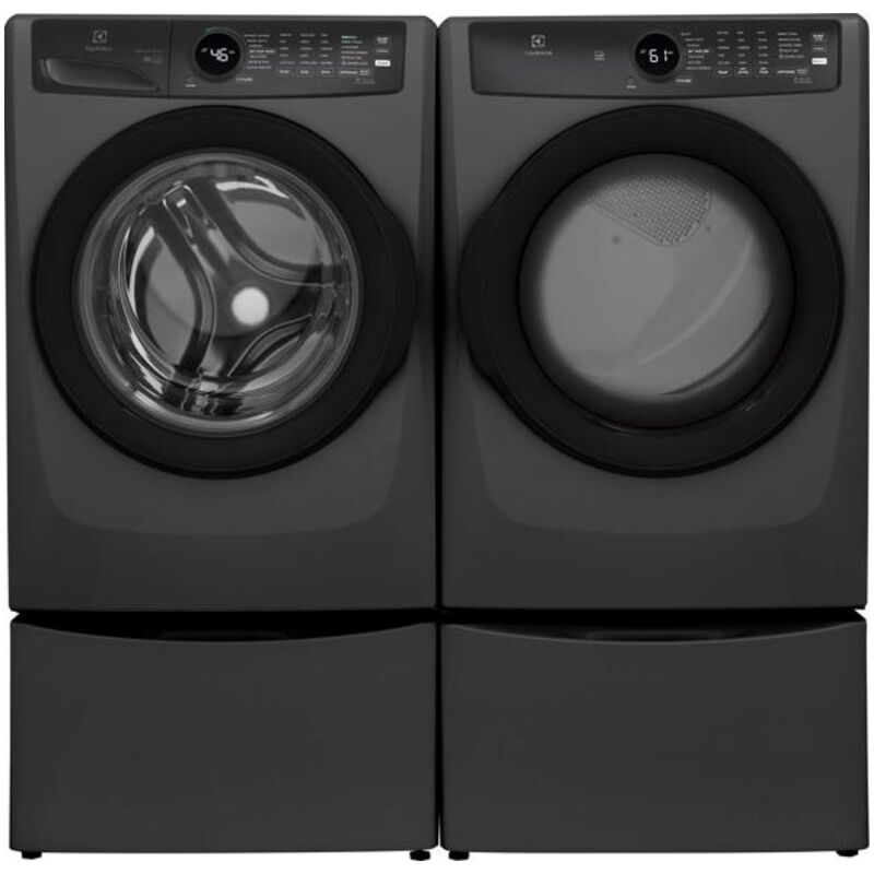 Electrolux 400 Series 27 in. 8.0 cu. ft. Stackable Gas Dryer with Sensor Dry, Sanitize & Steam Cycle - Titanium, , hires