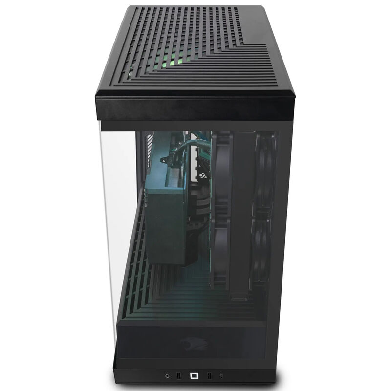 iBUYPOWER Y40 Gaming Desktop with AMD Ryzen 7 7800X3D, 4.2 GHz, 8-Core CPU, NVIDIA GeForce RTX 5070, 12 GB VRAM GPU, 32 GB RAM, 2 TB SSD & Windows 11 Home - Black, , hires