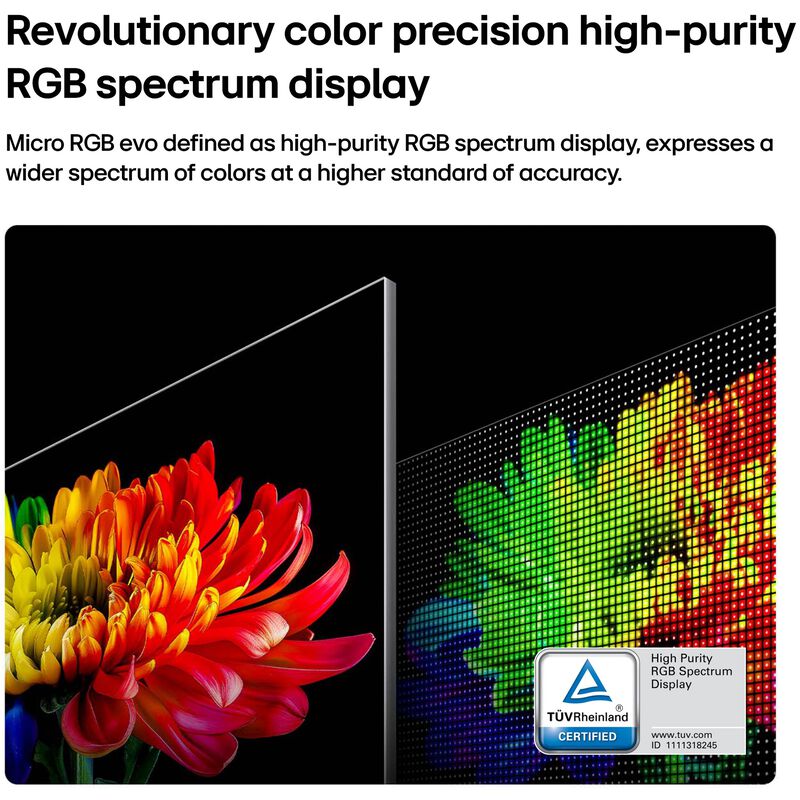 LG - 75" Class MRGB95B Micro RGB 4K UHD Smart webOS TV, , hires