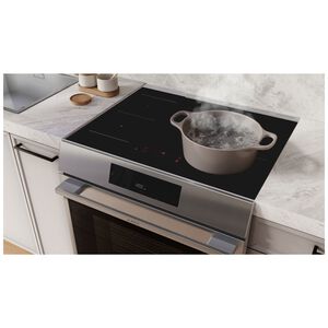Bosch 500 Series 30 in. 5.8 cu. ft. Air-Fry Standard Convection Slide-In Electric Range with 4 Induction Burners - Stainless Steel, , hires