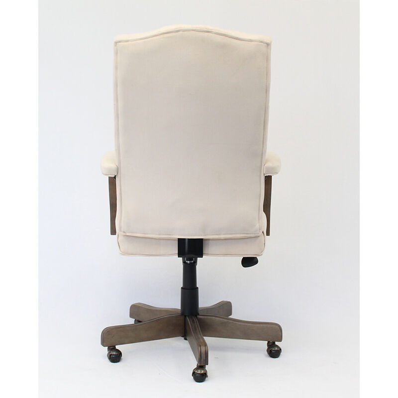 Boss Executive With Driftwood Finish Frame - Champagne Velvet, Beige, hires