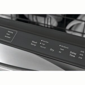 Frigidaire Gallery 24 in. Top Control Dishwasher with 52 dBa Sound Level - Stainless Steel, , hires