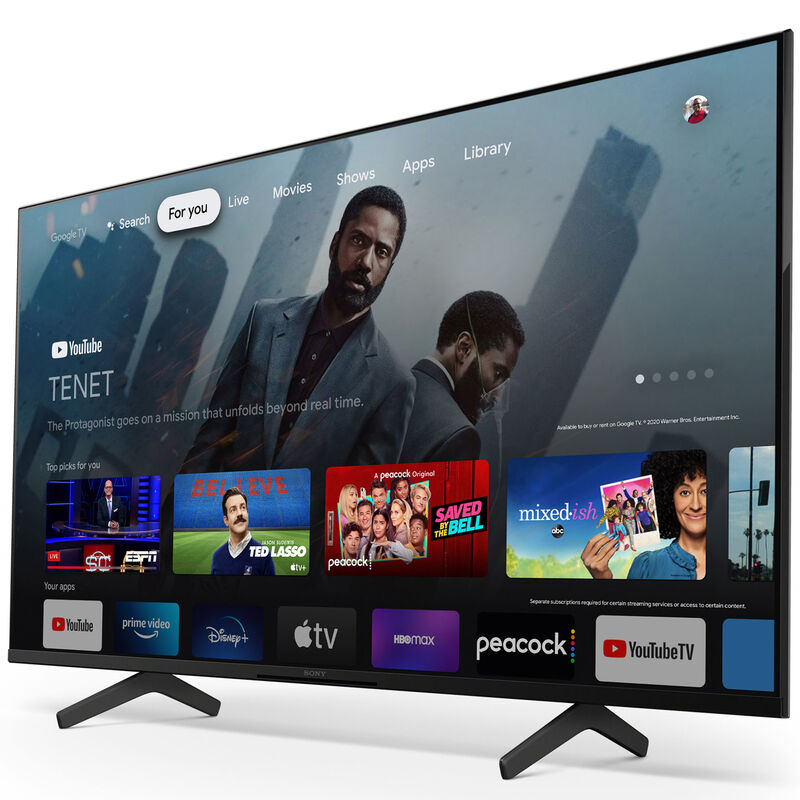 Sony - 43" Class X80K Series LED 4K UHD Smart Google TV, , hires