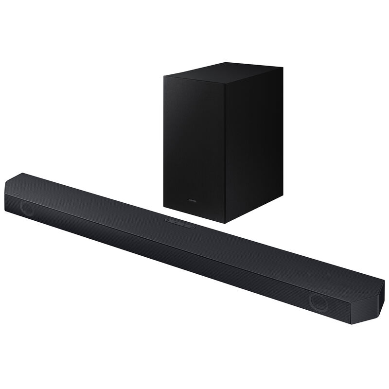 Samsung - Q Series 3.1ch Dolby Atmos Soundbar with Wireless Subwoofer and Q-Symphony - Black, , hires