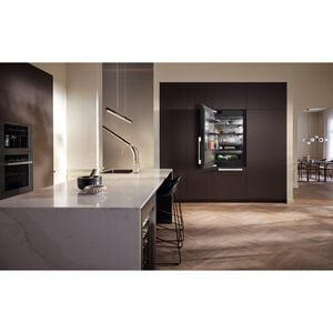 Miele MasterCool Series 30 in. 16.5 cu. ft. Built-In Smart Counter Depth Bottom Freezer Refrigerator with Internal Water Dispenser - Custom Panel Ready, , hires