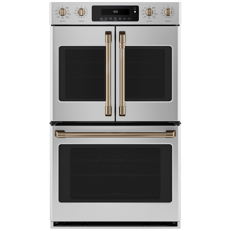 Cafe French Door Wall Oven Handle Kit - Brushed Bronze, , hires