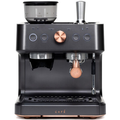 Cafe Bellissimo Semi-Automatic Espresso Machine + Frother - Matte Black | C7CESAS3RD3