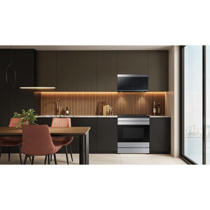 Samsung Bespoke 30 in. 2.1 cu. ft. Over-the-Range Smart Microwave with 10 Power Levels, 400 CFM & Sensor Cooking Controls - Stainless Steel, Stainless Steel, hires