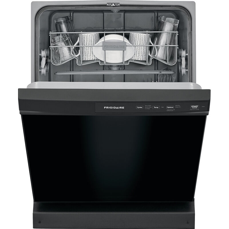 Frigidaire 24 Black Front Control Built In Dishwasher