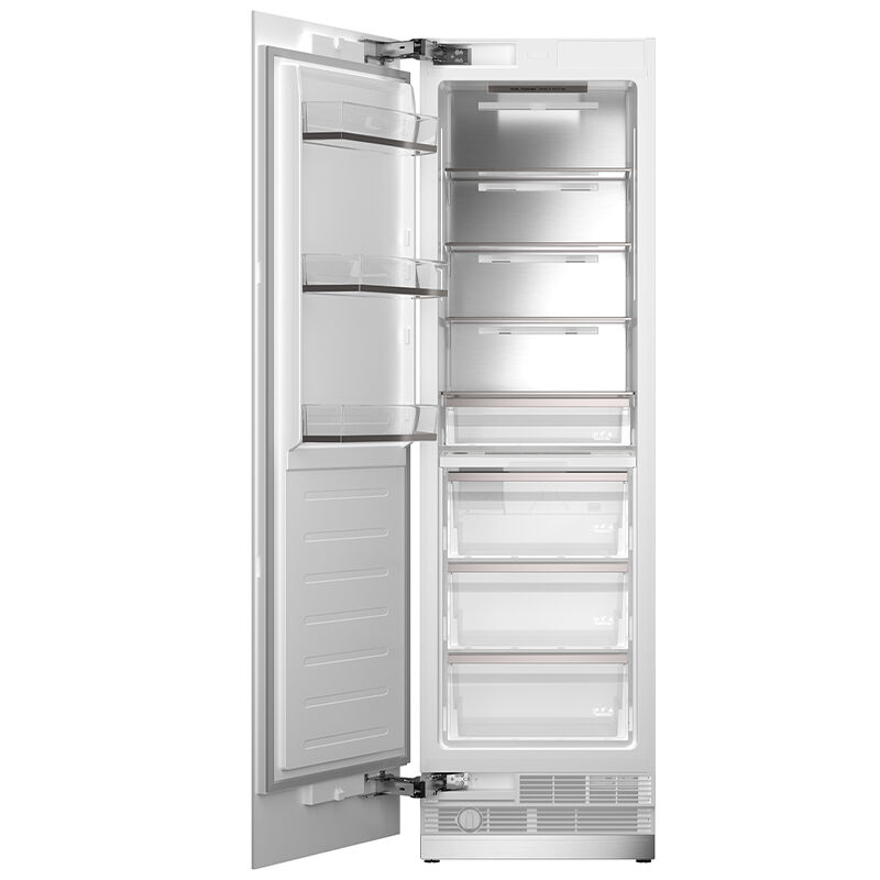 Bertazzoni 24 in. 12.4 cu. ft. Built-In 4-Drawers Upright Freezer with Ice-Maker & Adjustable Shelves - Custom Panel Ready, , hires