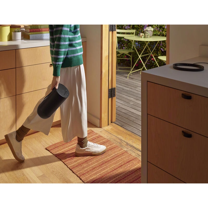 Sonos Move 2 Portable Rechargeable Splashproof Bluetooth & Wi-Fi Speaker - Black, Black, hires