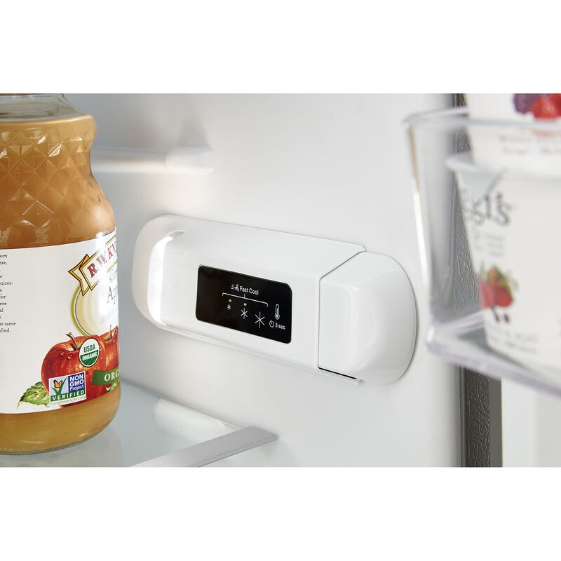 Whirlpool 24 in. 11.6 cu. ft. Counter Depth Top Freezer Refrigerator - Stainless Steel, Stainless Steel, hires