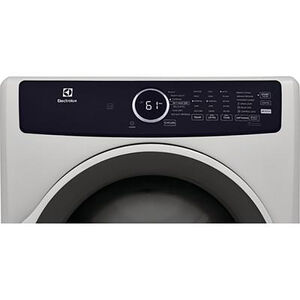 Electrolux 400 Series 27 in. 8.0 cu. ft. Stackable Gas Dryer with 7 Dryer Programs, 6 Dry Options, Sanitize Cycle & Wrinkle Care - White, White, hires
