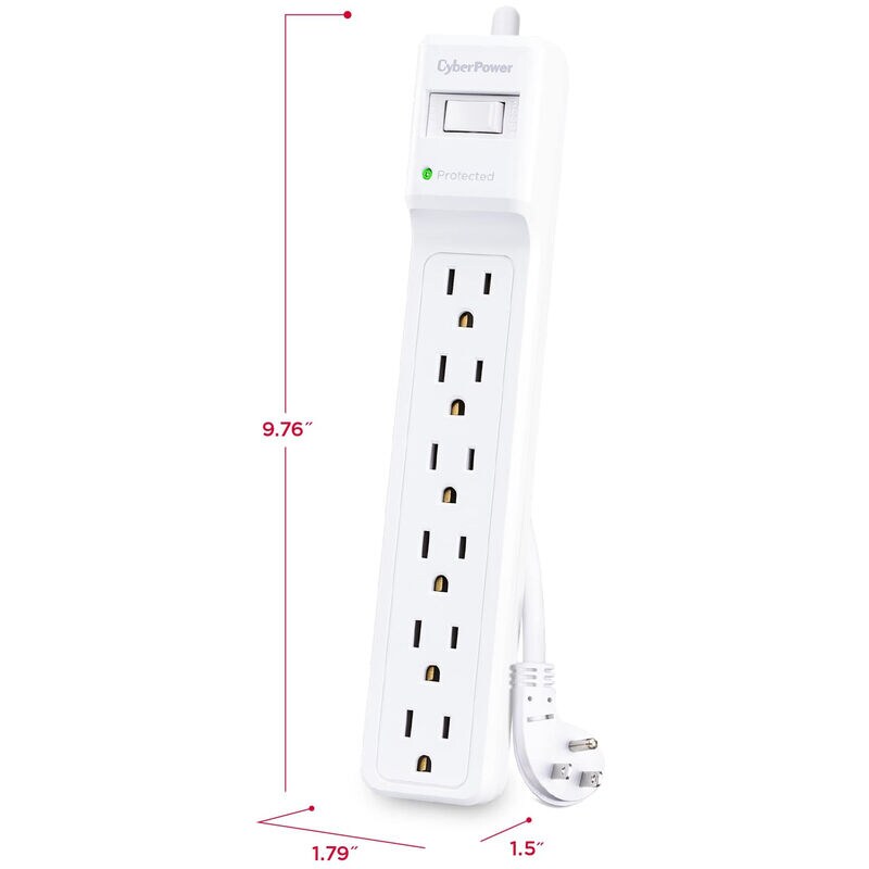 CyberPower Essential Surge Protectors - White, , hires
