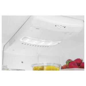 Haier 24 in. 9.8 cu. ft. Counter Depth Top Freezer Refrigerator - White, White, hires