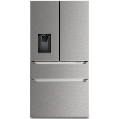Liebherr Prime Series 36 in. 19.1 cu. ft. Smart Counter Depth 4-Door French Door Refrigerator with Ice & Water Dispenser - Stainless Steel | FDBHC36S
