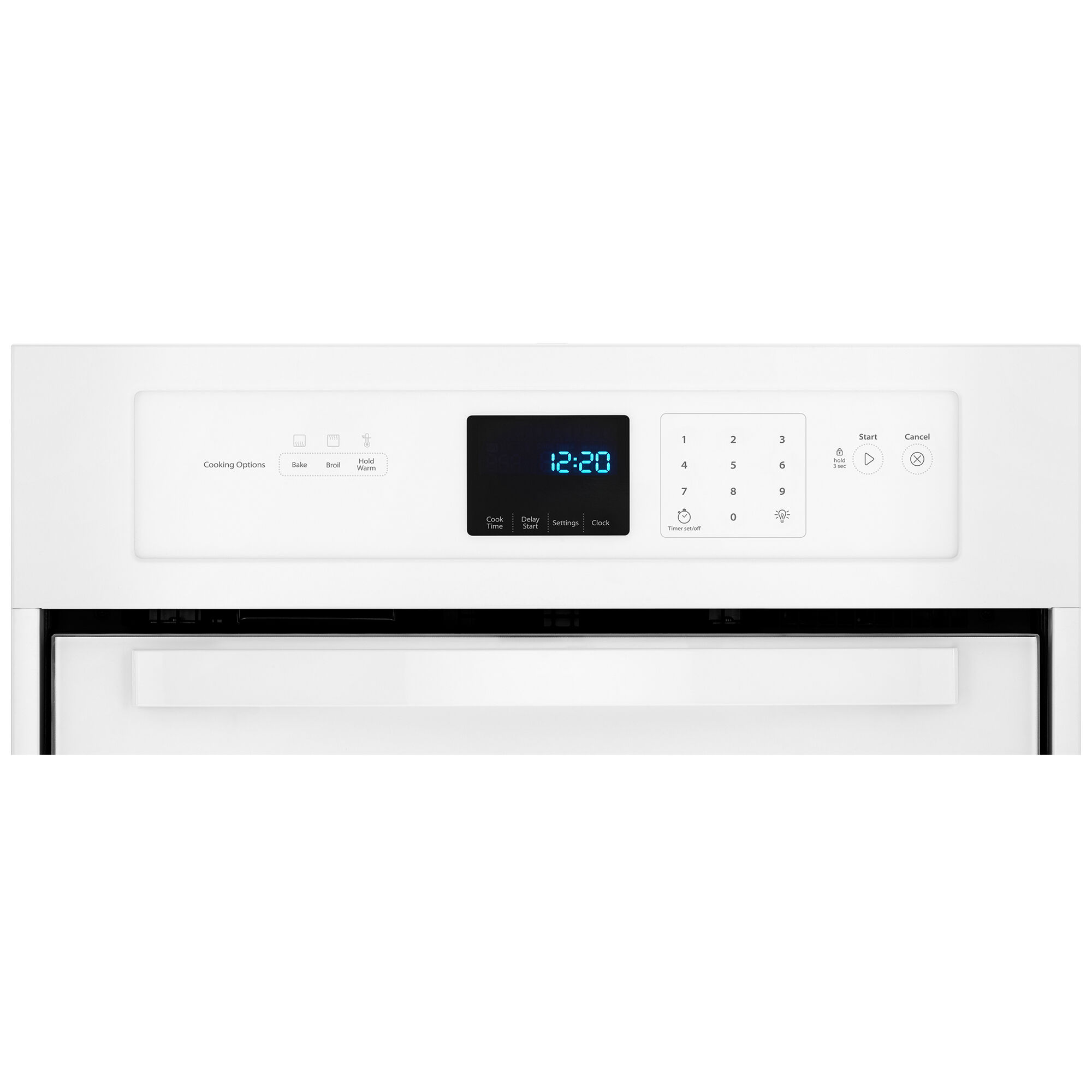 whirlpool wall oven white