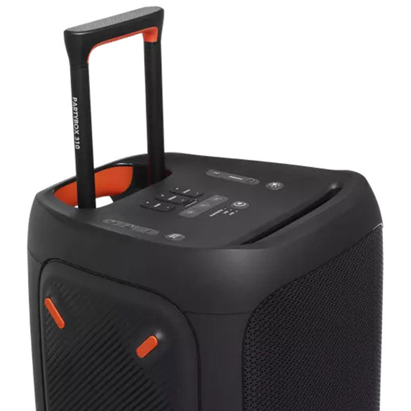 hospita Het strand G JBL PartyBox 310 Portable Stereo Bluetooth Speaker with Built-in  Microphone, Guitar input and Dynamic Lights | P.C. Richard & Son