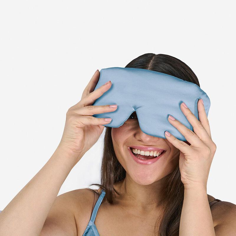 BEDGEAR Hyper-Silk Eye Mask - Misty Blue, , hires