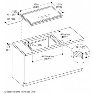 Gaggenau Vario 400 Series 36 in. 1-Burner Smart Induction Cooktop with Simmer Burner & Power Burner - Stainless Steel, , hires