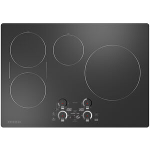 Monogram 30 in. 4-Burner Smart Induction Cooktop with Power Burner - Graphite Black, , hires
