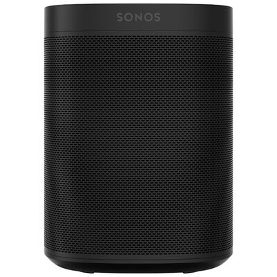 Sonos One Wi-Fi Music Streaming Speaker System with Amazon Alexa Voice Control & Google Assistant (Gen 2) - Black | ONEG2US1BLK
