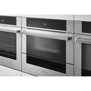 Viking 30 in. 1.4 cu. ft. Steam Electric Single Wall Oven with True European Convection - Stainless Steel, , hires