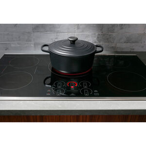 GE Profile 36 in. 5-Burner Smart Induction Cooktop with Simmer Burner & Power Burner - Black, , hires