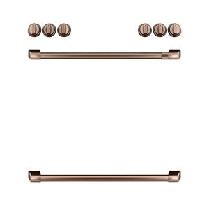 Cafe Front Control Gas Knobs & Handles - Brushed Copper, , hires