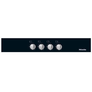 Miele 24 in. 4-Burner Natural Gas Cooktop with Power Burner - Stainless Steel, , hires