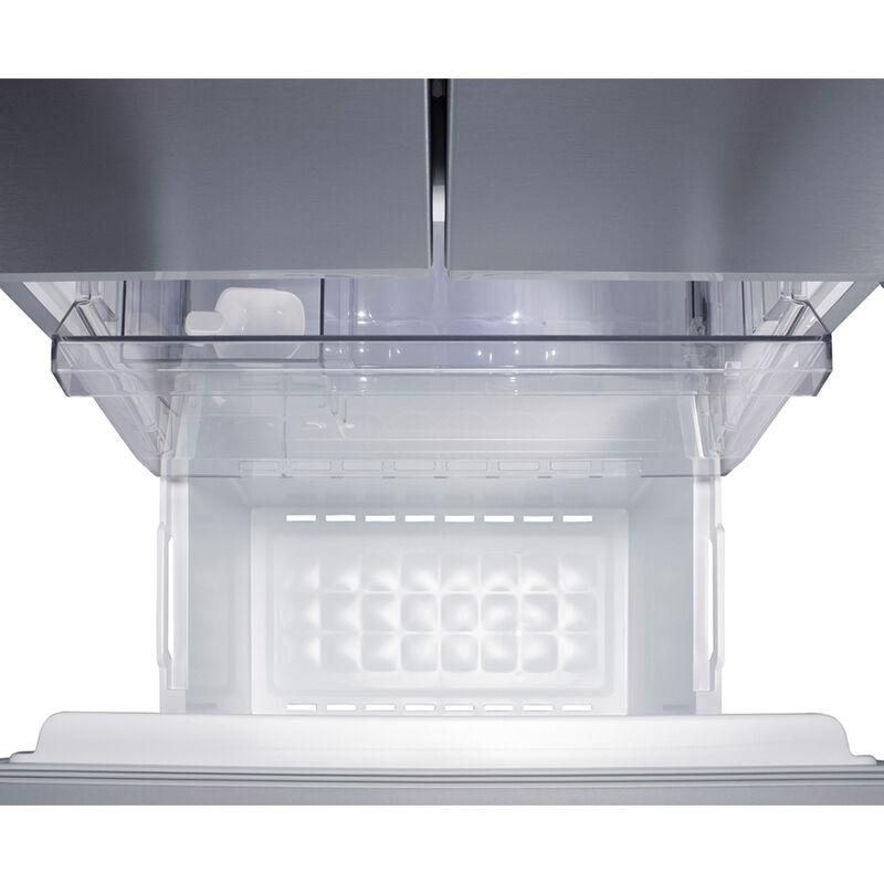 Summit 30 in. 16.1 cu. ft. Counter Depth French Door Refrigerator with Ice Maker - Stainless Steel, , hires