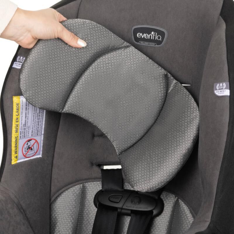 Evenflo Tribute LX Convertible Car Seat - Saturn Gray, , hires