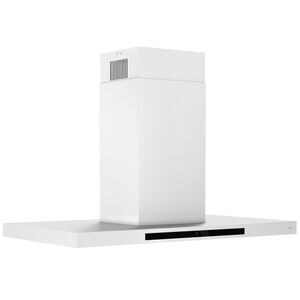 Zephyr Designer Collection 36 in. Convertible Chimney Style Range Hood with 3 Fan Speeds & 4 LED Lights - Stainless Steel, , hires