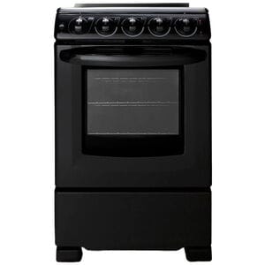 Summit 20 in. 2.3 cu. ft. Electric Range with Smoothtop Burners - Black, , hires