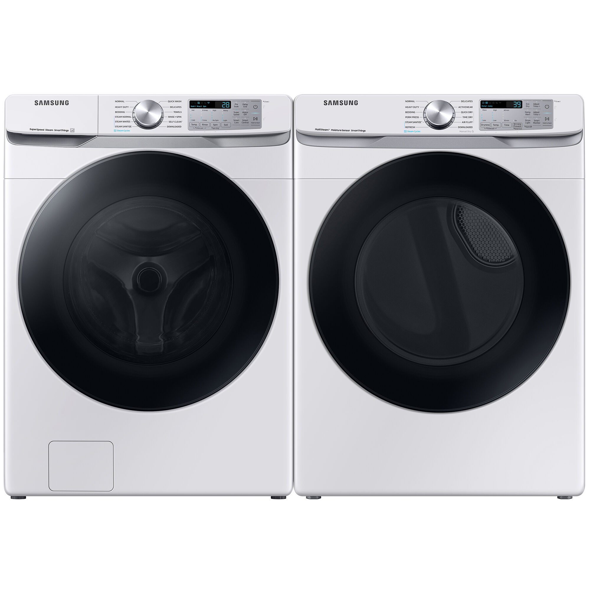 Samsung 27 in. 7.5 cu. ft. Smart Stackable Electric Dryer with