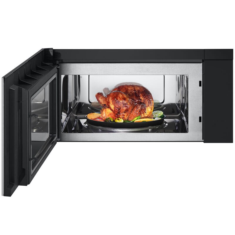 LG 30 in. 1.7 cu. ft. 950W Smart Over-the-Range Microwave with 300 CFM, Convection & Sensor Cooking - PrintProof Stainless Steel, PrintProof Stainless Steel, hires