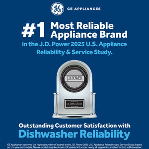 GE 24 in. Top Control Flush-Mount Dishwasher with 55 dBA Sound Level & Dry Boost - Fingerprint Resistant Stainless Steel, , hires