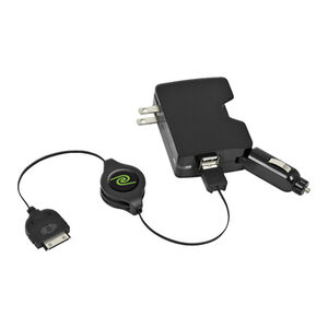 Emerge Technologies iPad Retractable Combo Charge & Sync System, , hires