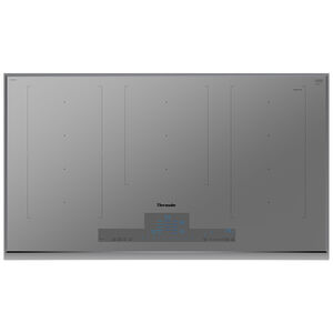 Thermador Masterpiece Series 37 in. Induction Cooktop with 5 Smoothtop Burners - Titanium Gray, , hires